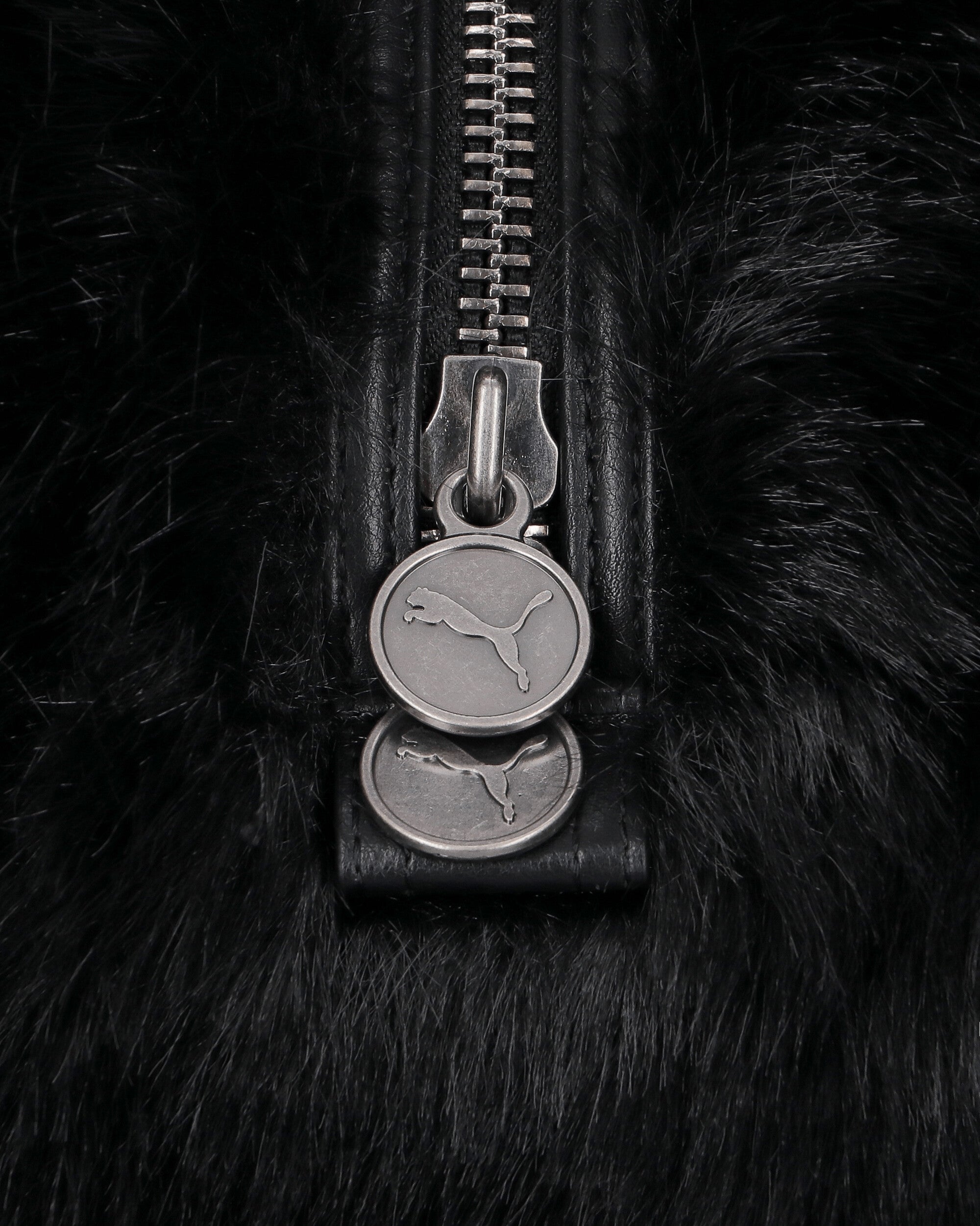 Puma Puma X A$Ap Rocky Fur Bag Puma Black/Puma White Bags and Backpacks Shoulder Bags 092561-01