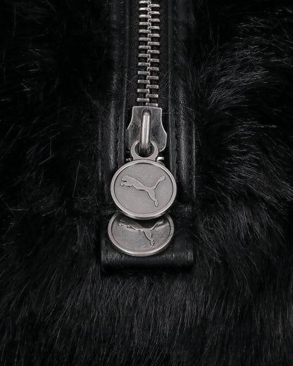 Puma Puma X A$Ap Rocky Fur Bag Puma Black/Puma White Bags and Backpacks Shoulder Bags 092561-01