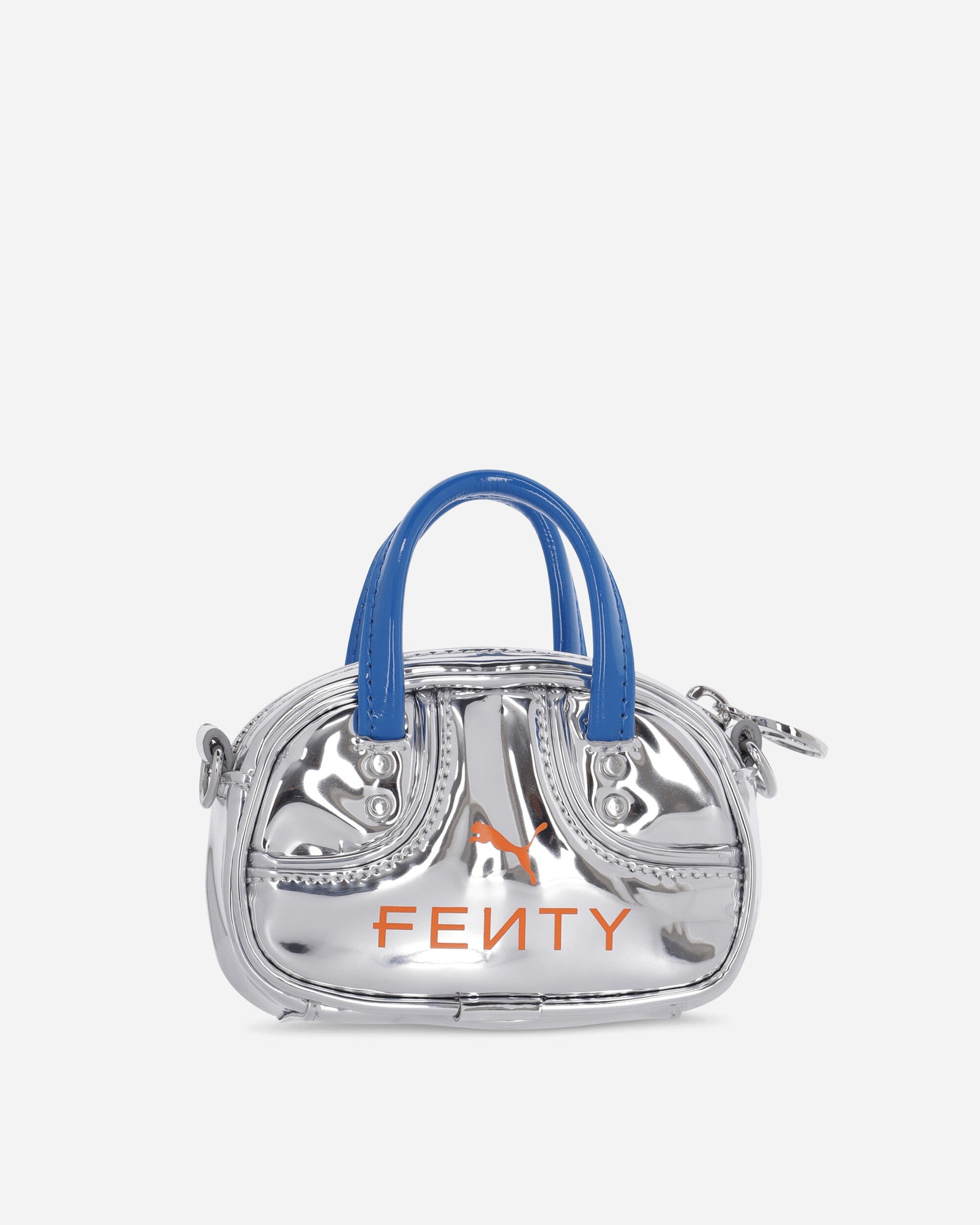 Puma Puma X Fenty Pocket Grip Bag Puma Silver/Racing Blue Bags and Backpacks Shoulder Bags 092476-01