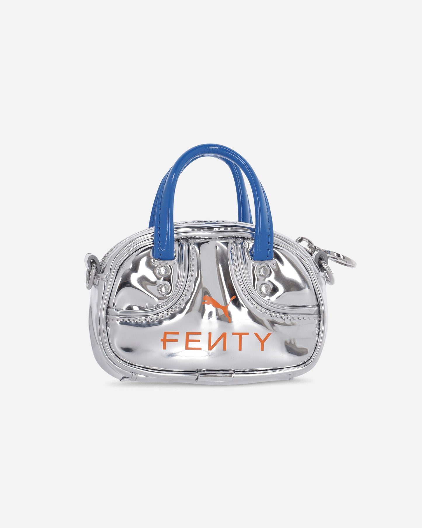 Puma Puma X Fenty Pocket Grip Bag Puma Silver/Racing Blue Bags and Backpacks Shoulder Bags 092476-01