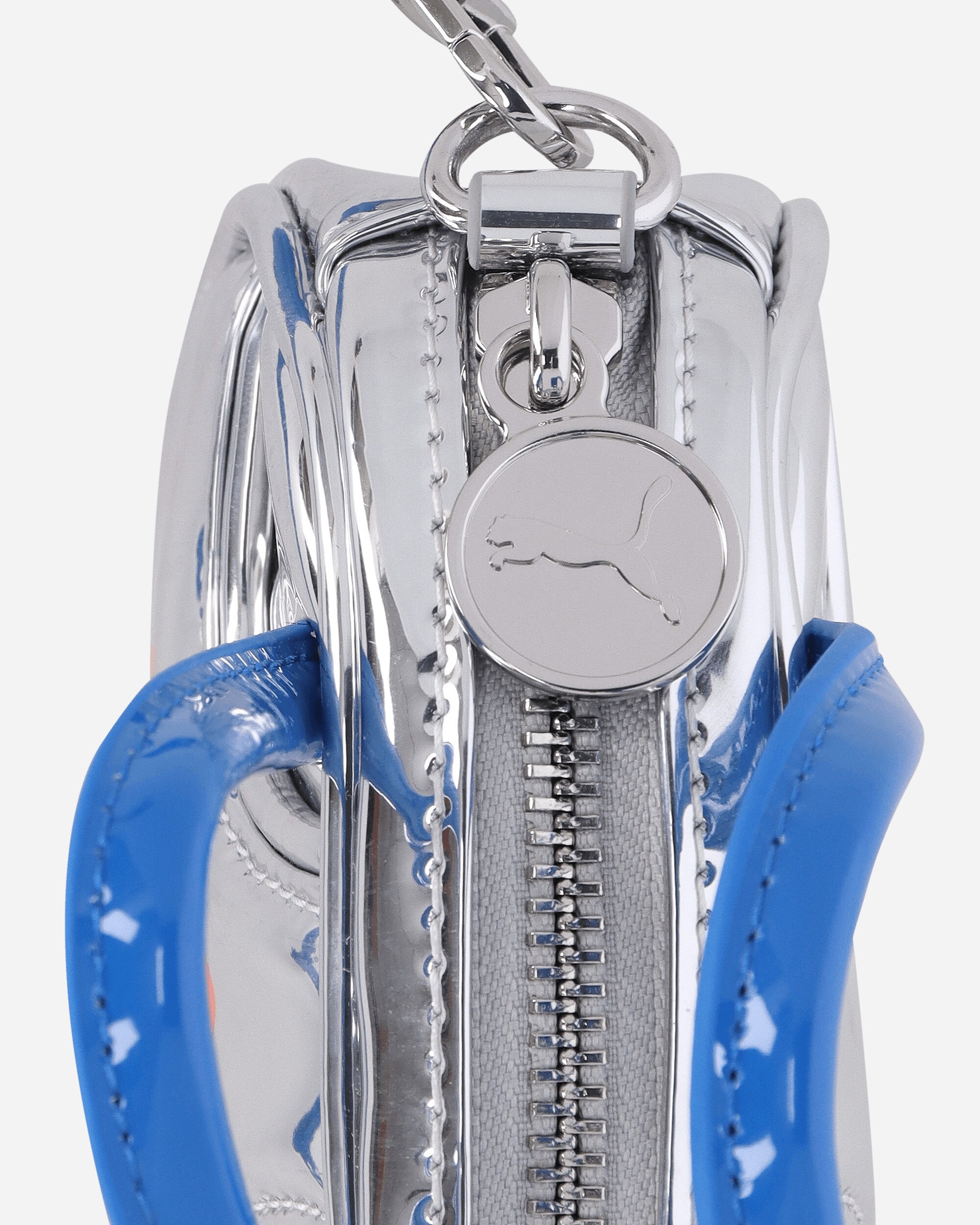Puma Puma X Fenty Pocket Grip Bag Puma Silver/Racing Blue Bags and Backpacks Shoulder Bags 092476-01