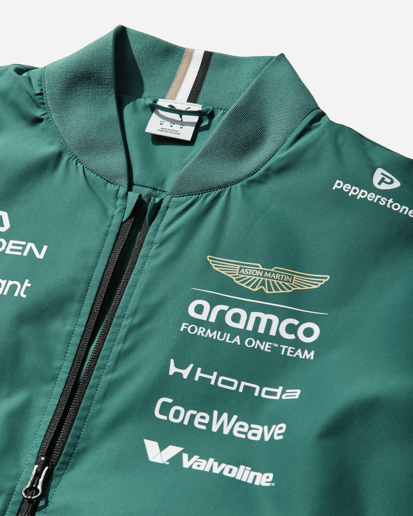 Puma Amf1 Replica Bomber Jacket Green Lux Coats and Jackets Bomber Jackets 713884-01