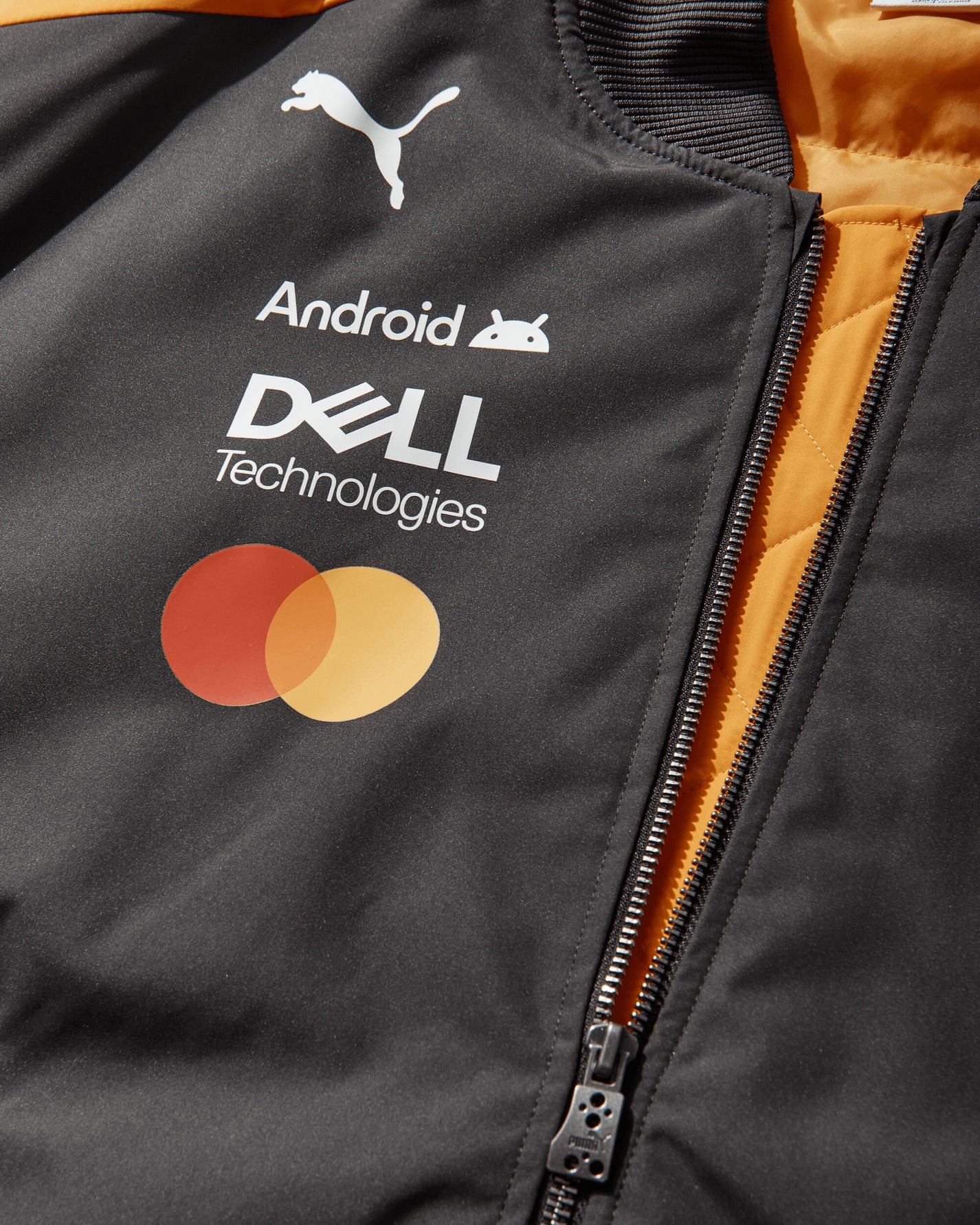 Puma Mclaren Replica Bomber Jacket Papaya Coats and Jackets Bomber Jackets 713947-01