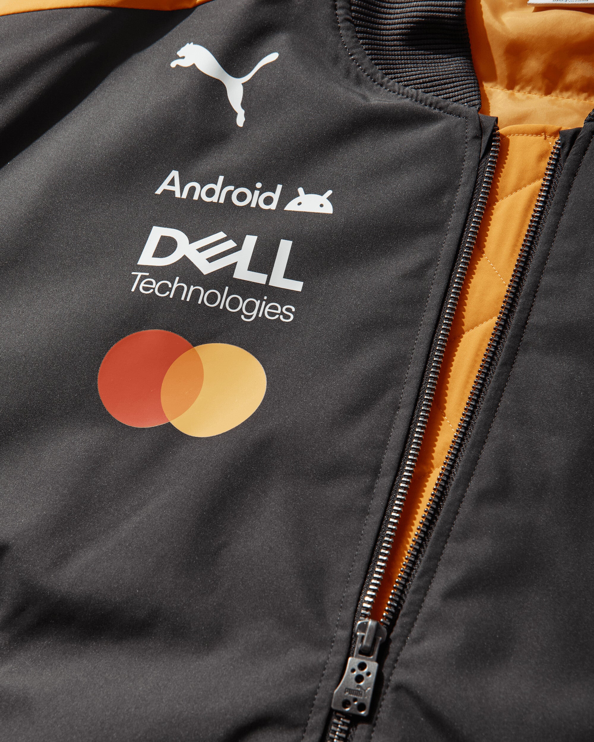 Puma Mclaren Replica Bomber Jacket Papaya Coats and Jackets Bomber Jackets 713947-01