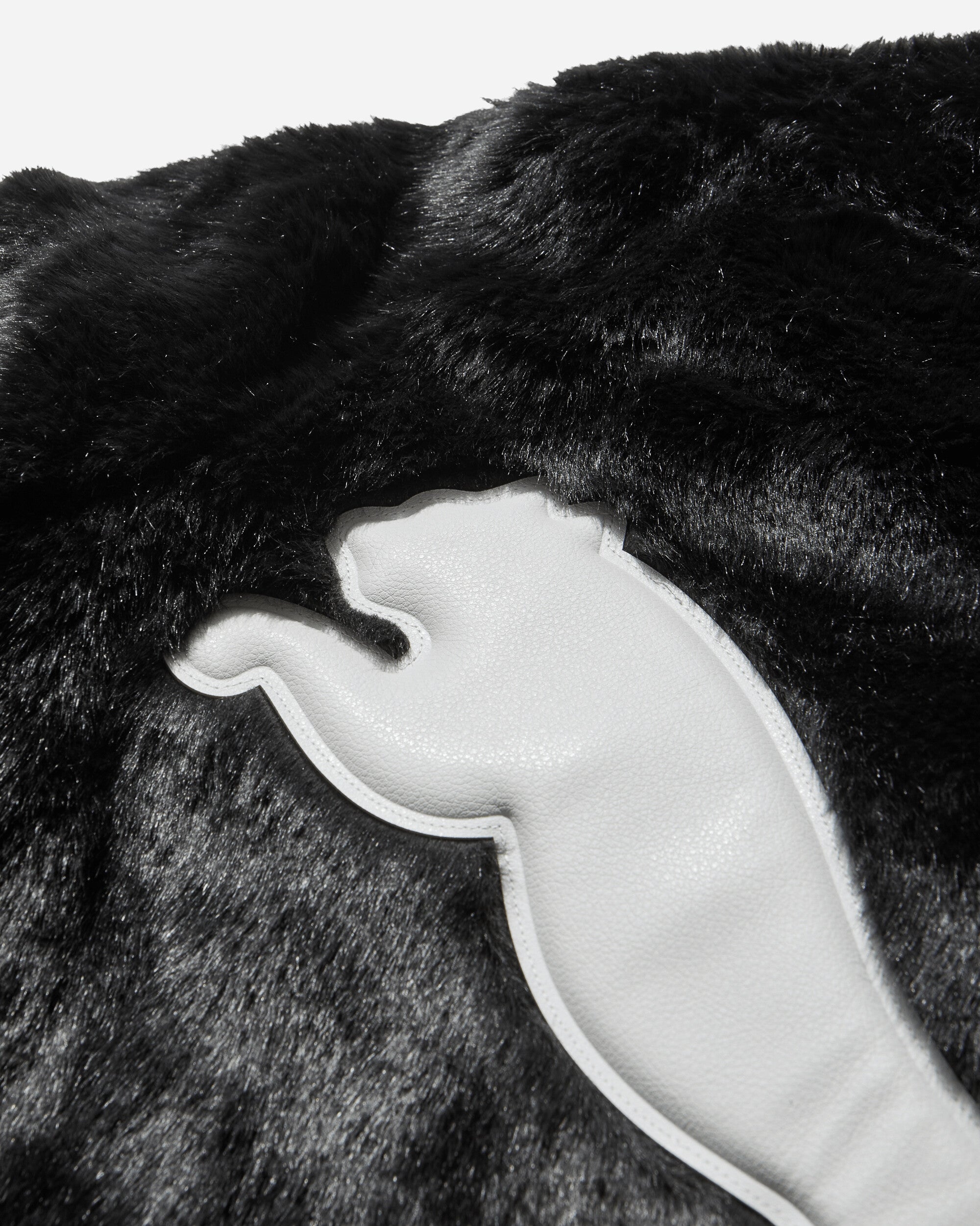 Puma Puma X A$Ap Rocky Flacko Fur Coat Puma Black Coats and Jackets Coats 633401-01