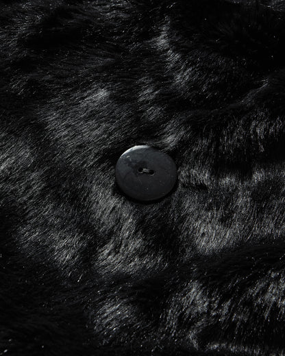 Puma Puma X A$Ap Rocky Flacko Fur Coat Puma Black Coats and Jackets Coats 633401-01