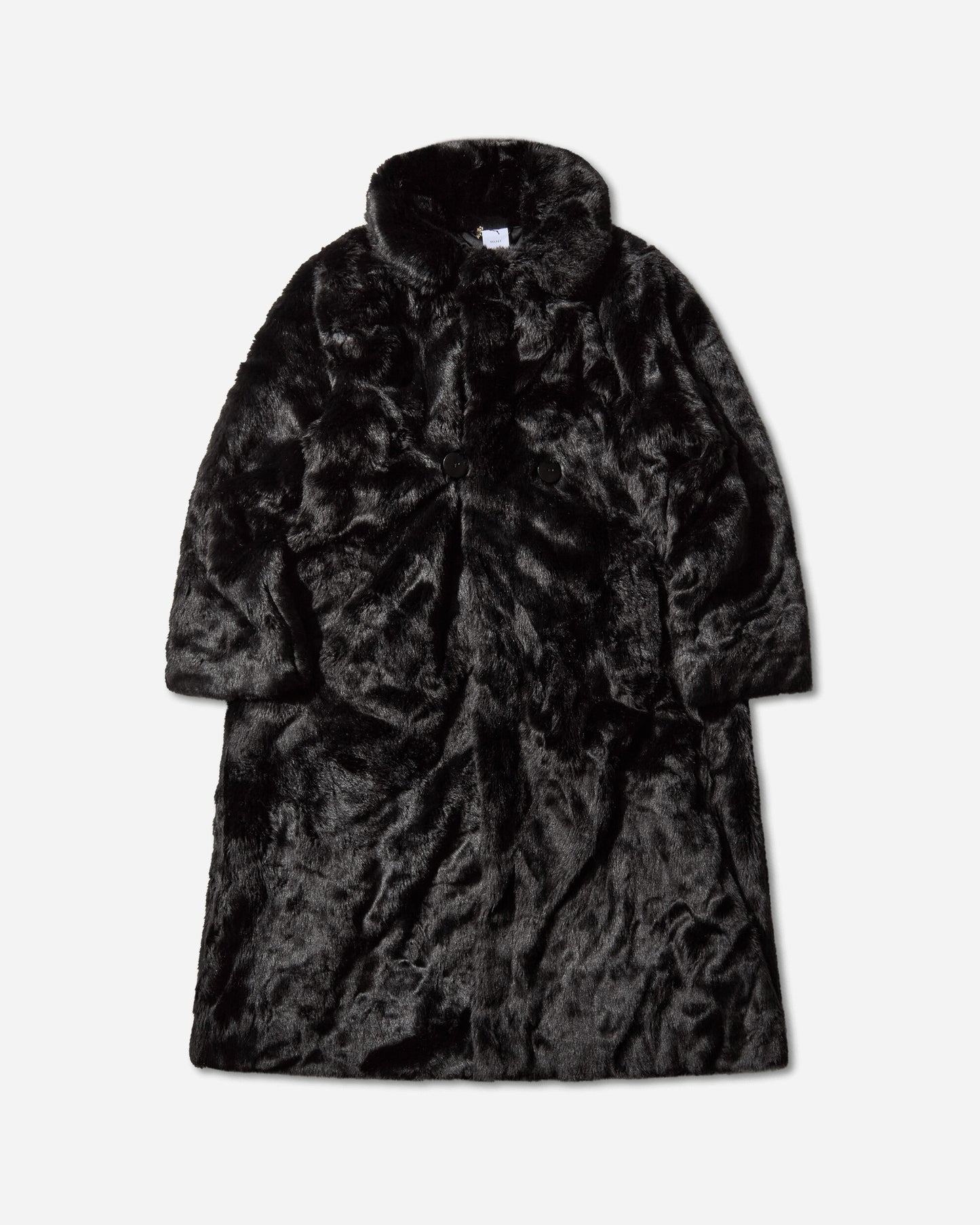 Puma Puma X A$Ap Rocky Flacko Fur Coat Puma Black Coats and Jackets Coats 633401-01