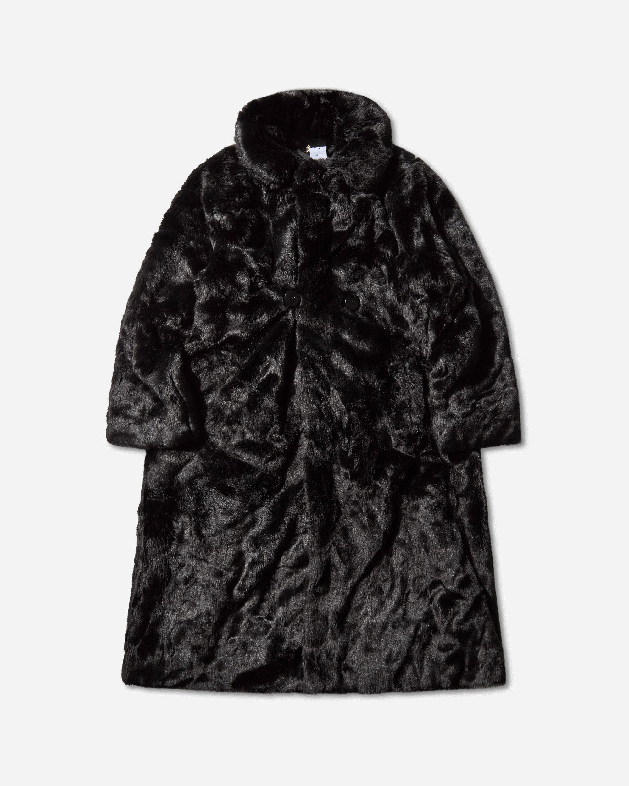 Puma Puma X A$Ap Rocky Flacko Fur Coat Puma Black Coats and Jackets Coats 633401-01
