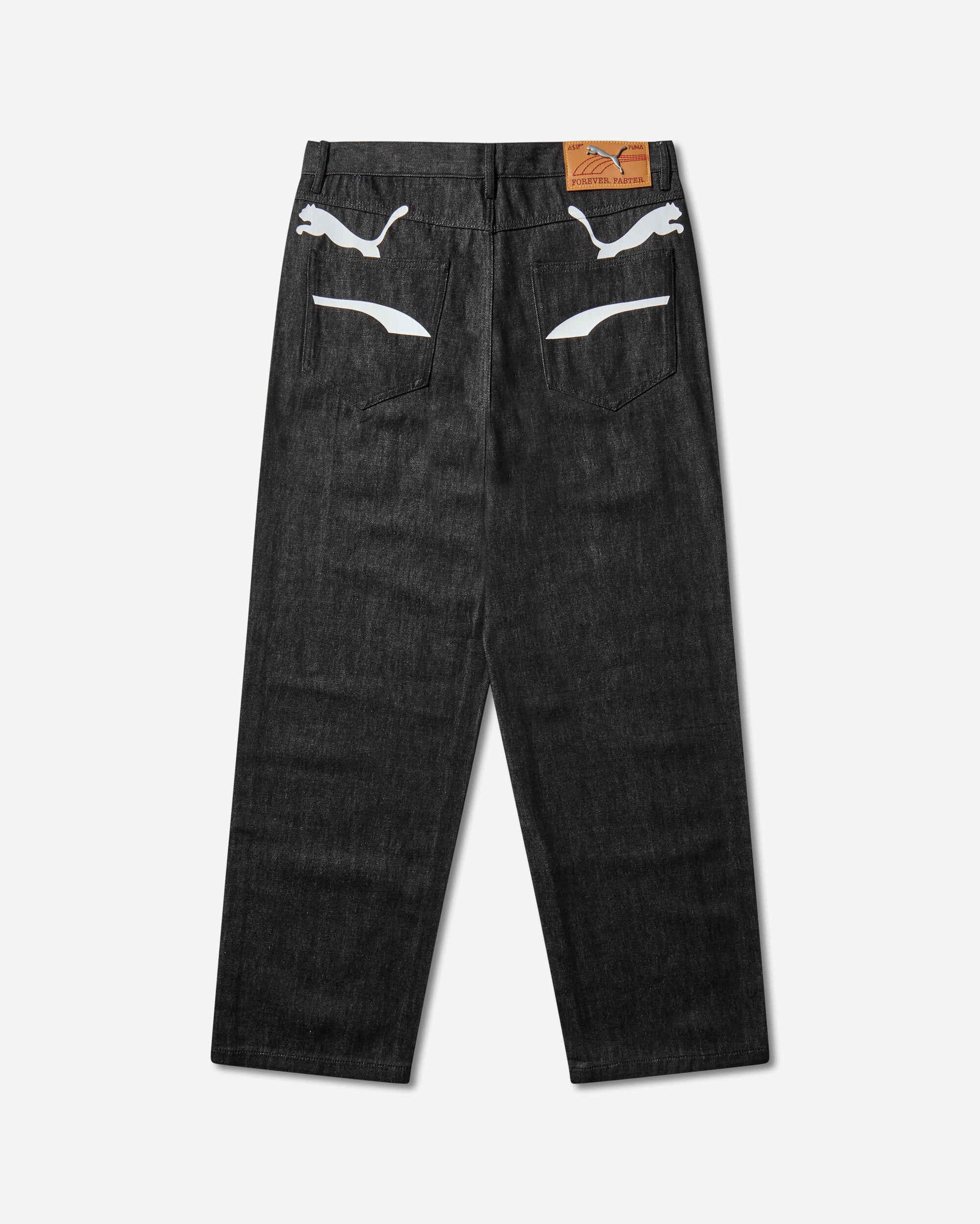 Puma Puma X A$Ap Rocky Printed Denim Puma Black/Denim Pants Denim 633396-01