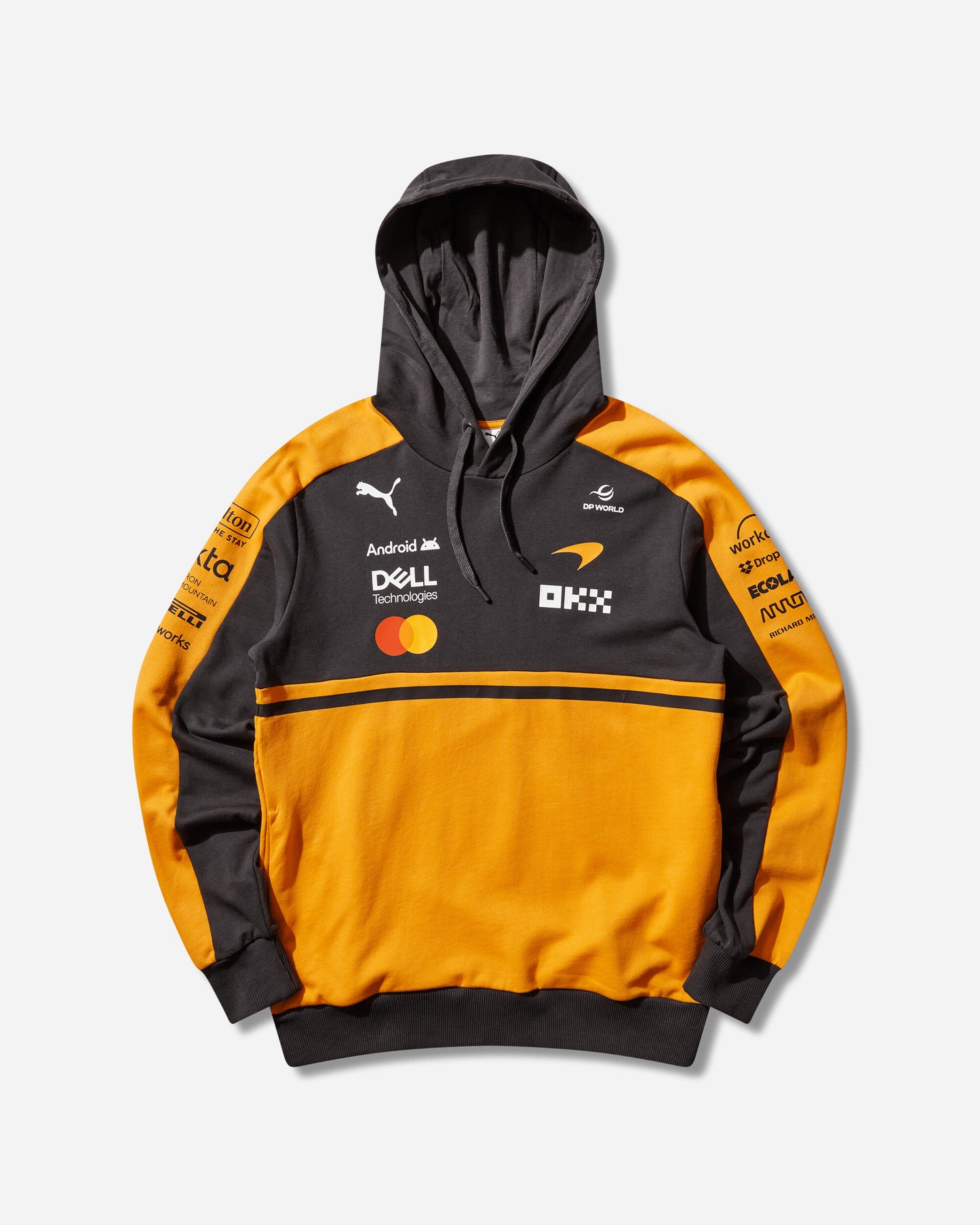 Puma Mclaren Replica Hoodie Papaya Sweatshirts Hoodies 713950-01