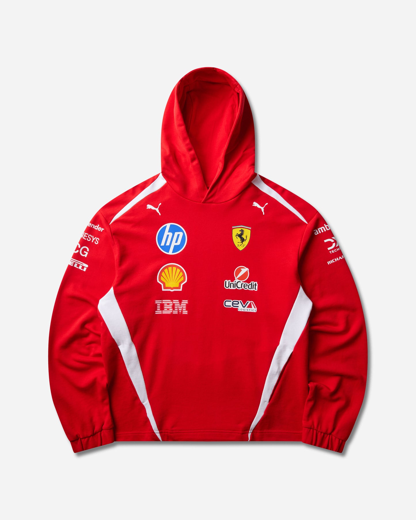 Puma Sf Replica Drivers Authentic Hoodie PUMA Red Sweatshirts Hoodies 713946-01