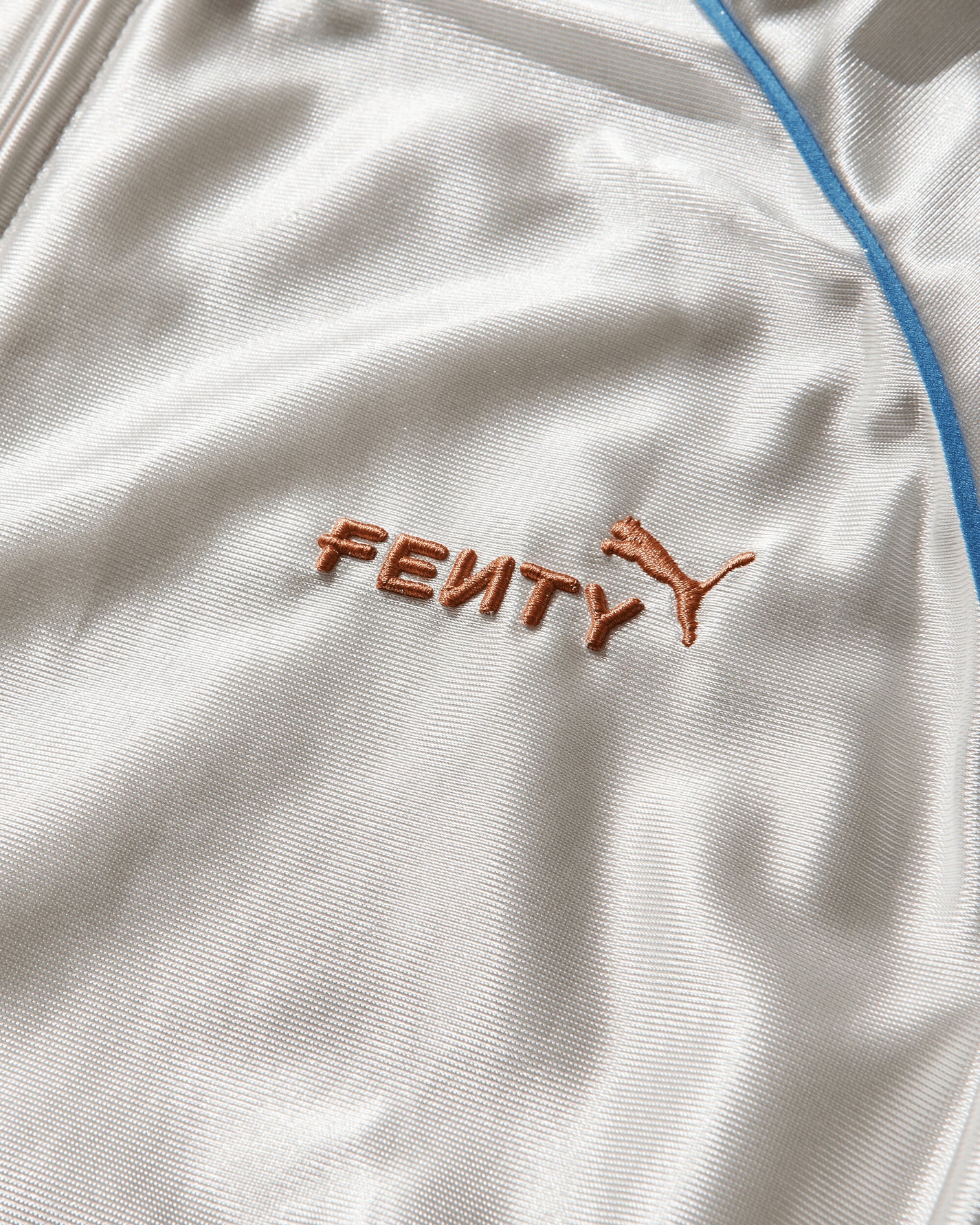 Puma Puma X Fenty T7 Piping Track Jacket Warm White Coats and Jackets Jackets 633626-87