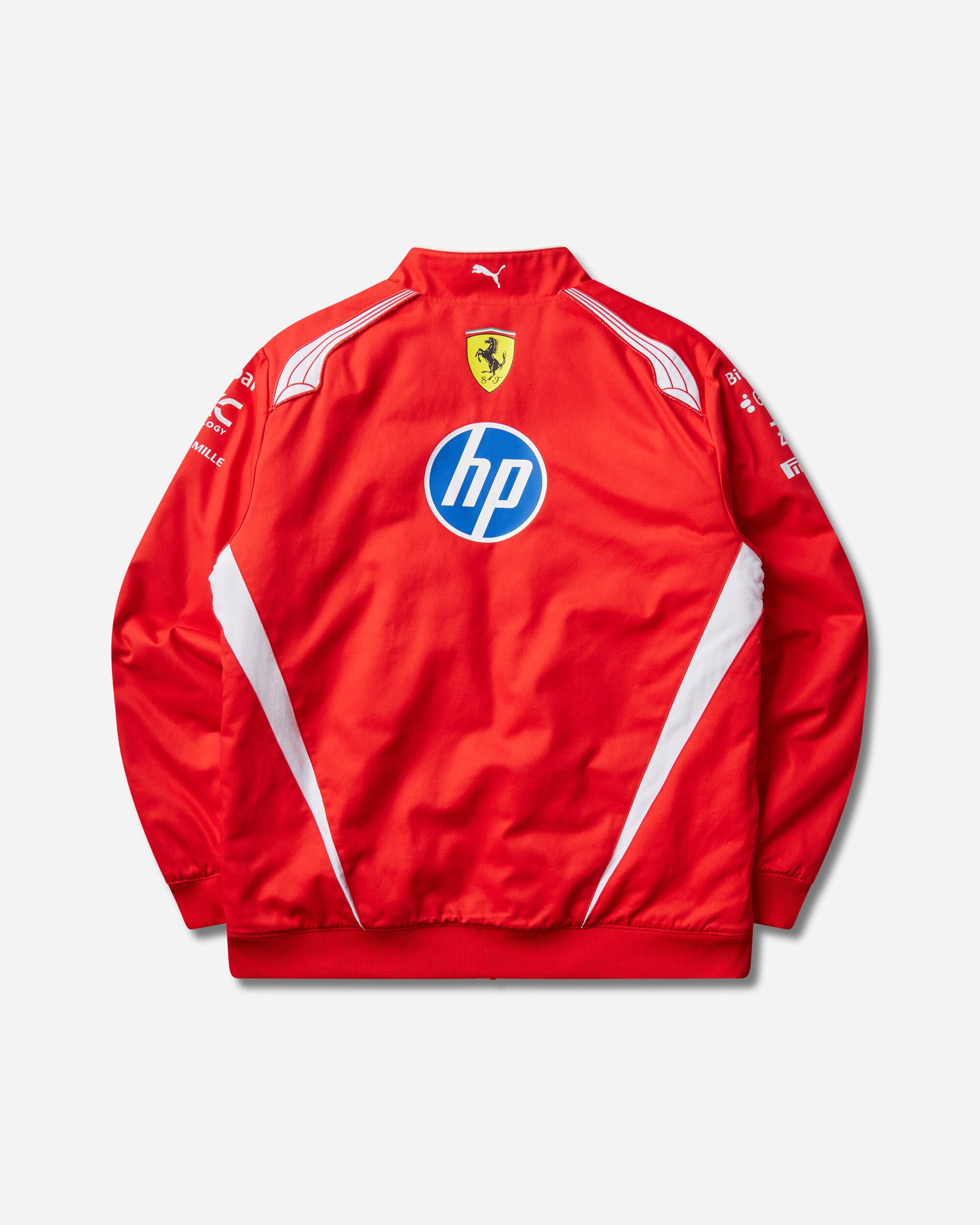 Puma Sf Replica Drivers Authentic Racing Jacket Red Coats and Jackets Leather Jackets 713817-01