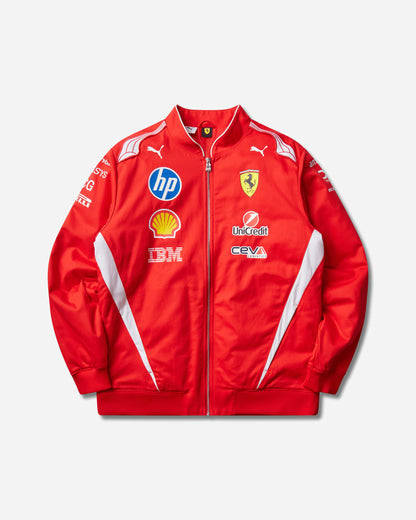 Puma Sf Replica Drivers Authentic Racing Jacket Red Coats and Jackets Leather Jackets 713817-01