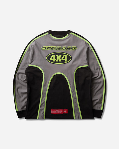 Puma A$Ap Rocky X Puma T7 Panel Jersey Cast Iron T-Shirts Longsleeve 637485-79