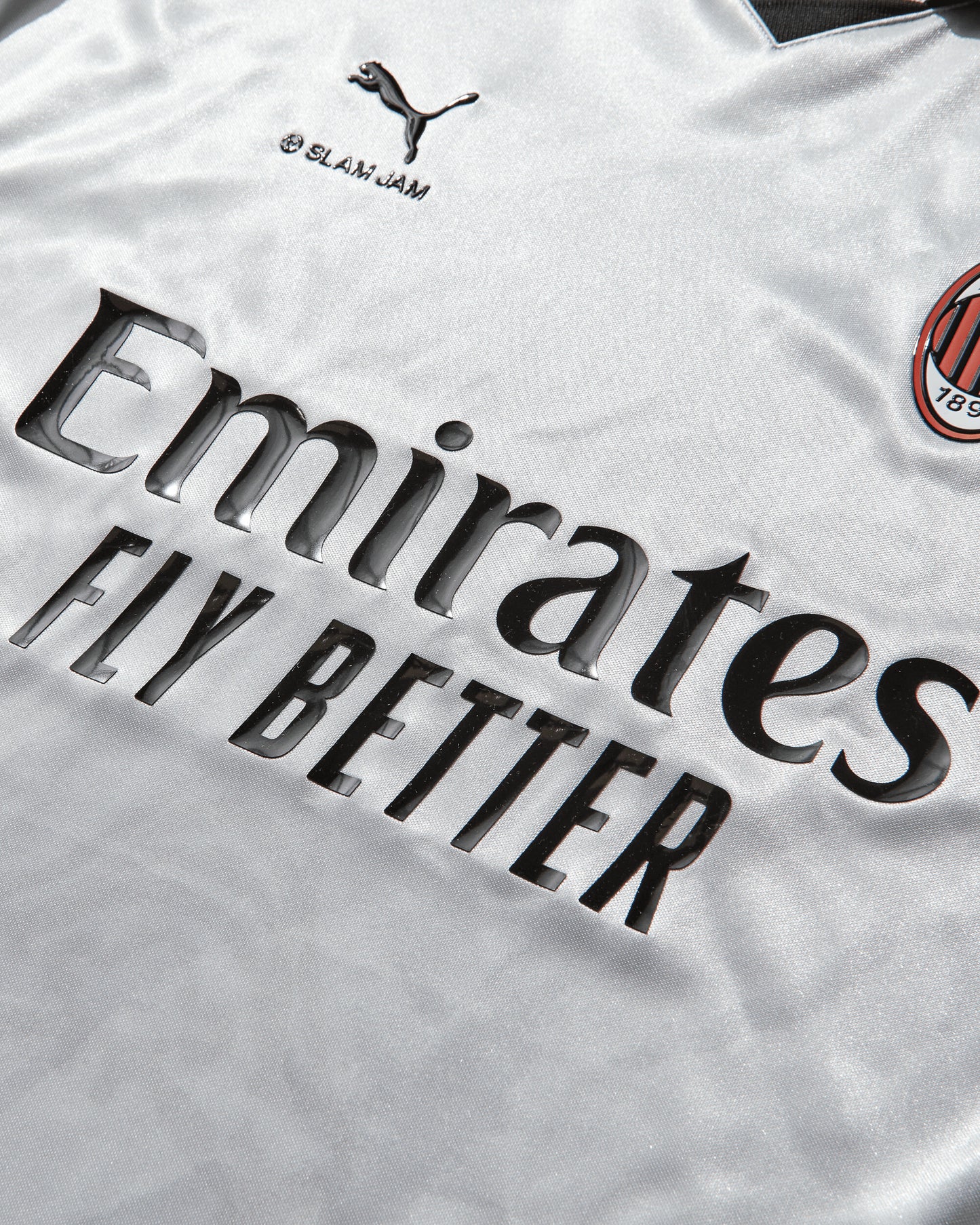 Puma ACM x Slam Jam Jersey LS Grey T-Shirts Longsleeve 787637-01