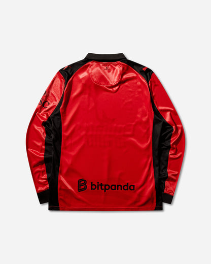 Puma ACM x Slam Jam Jersey LS Red T-Shirts Longsleeve 787637-02