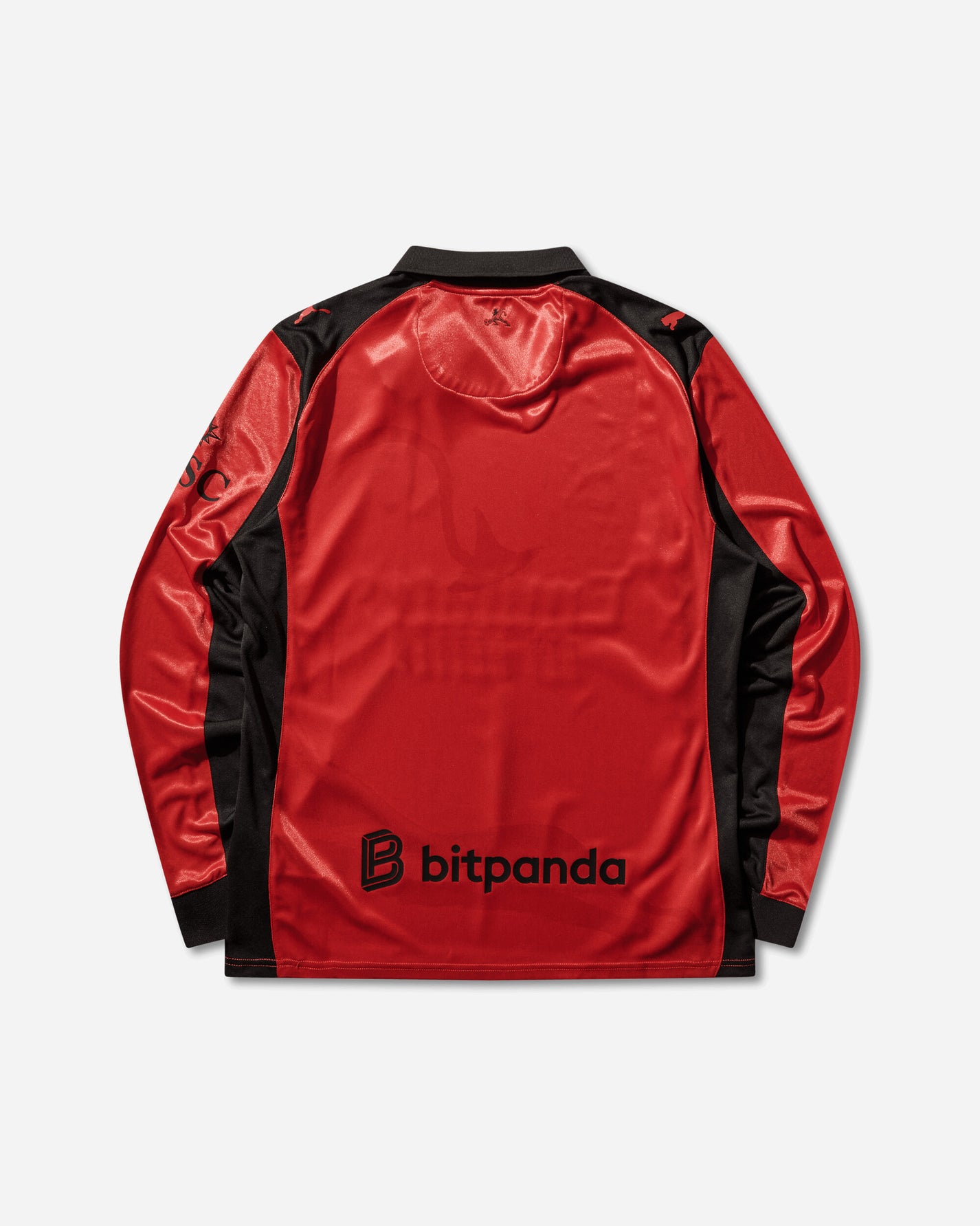 Puma ACM x Slam Jam Jersey LS Red T-Shirts Longsleeve 787637-02