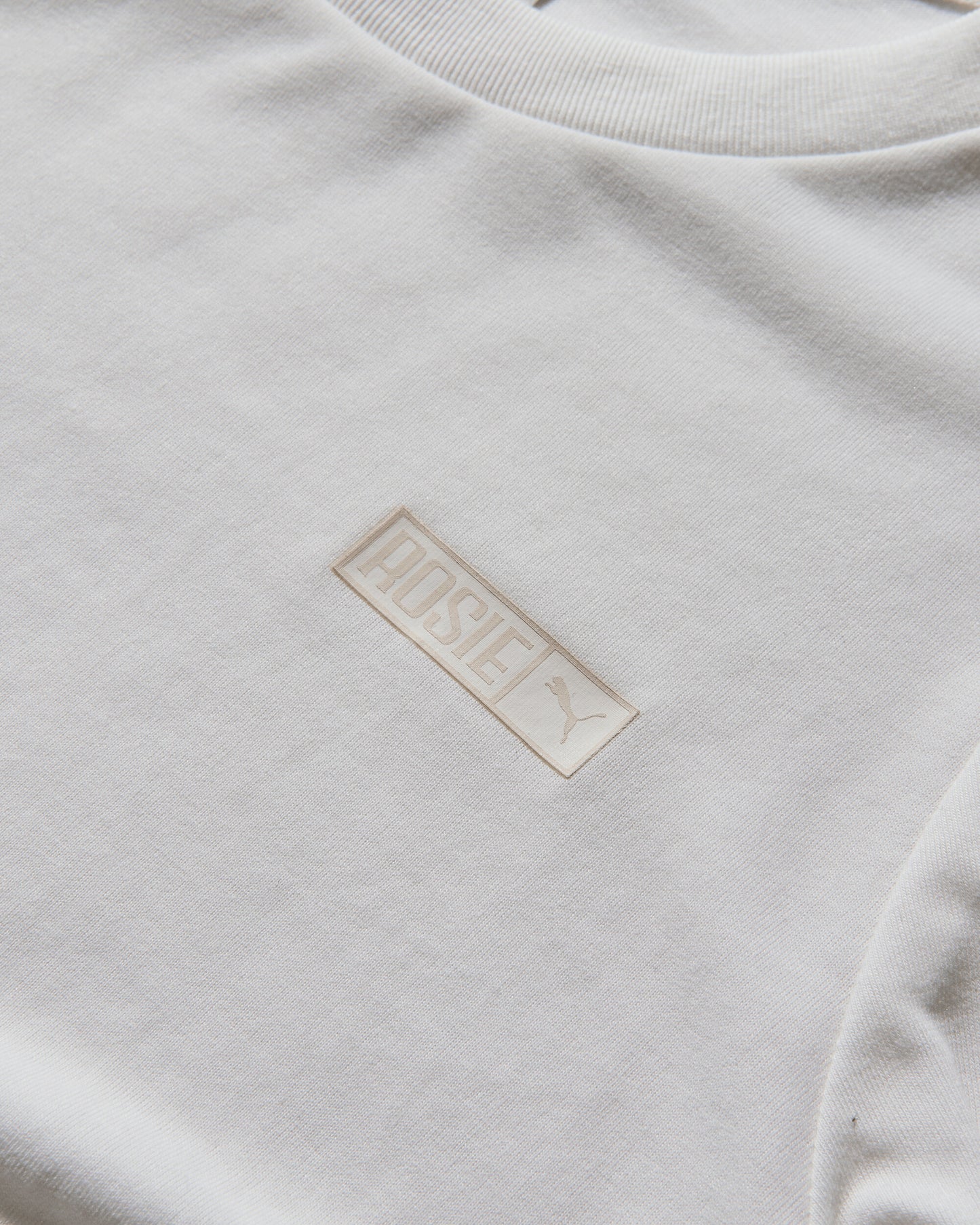 Puma Wmns Puma X Rosa Slim Longsleeve Tee Warm White T-Shirts Longsleeve 633805-77