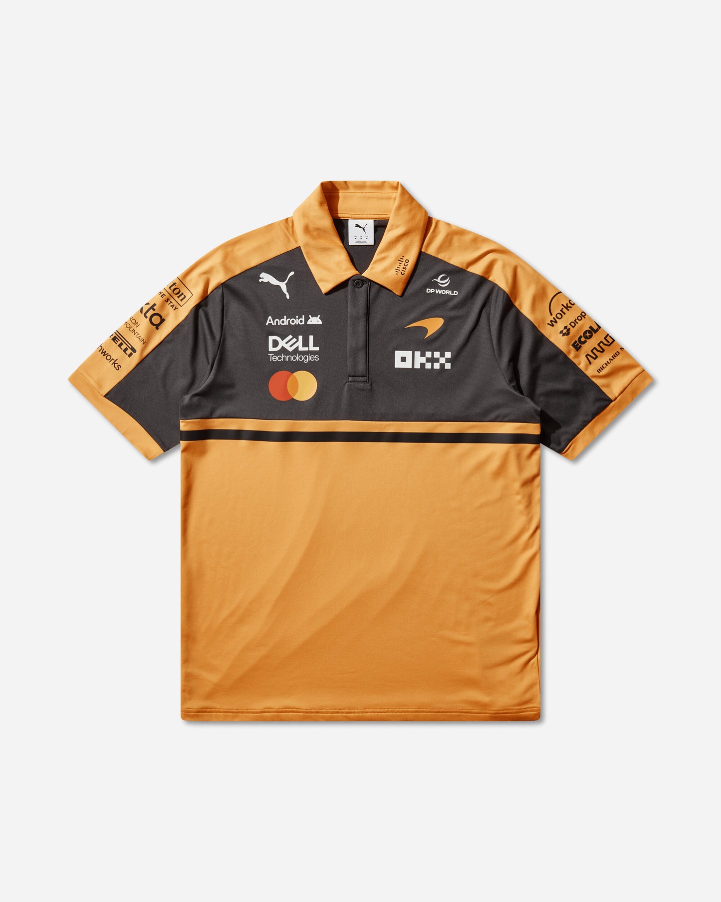 Puma Mclaren Replica Polo Papaya T-Shirts Polo 713951-01
