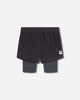 Puma M Puma X Saysky 9" 2In1 Short Flat Dark Gray Shorts Short 529017-99