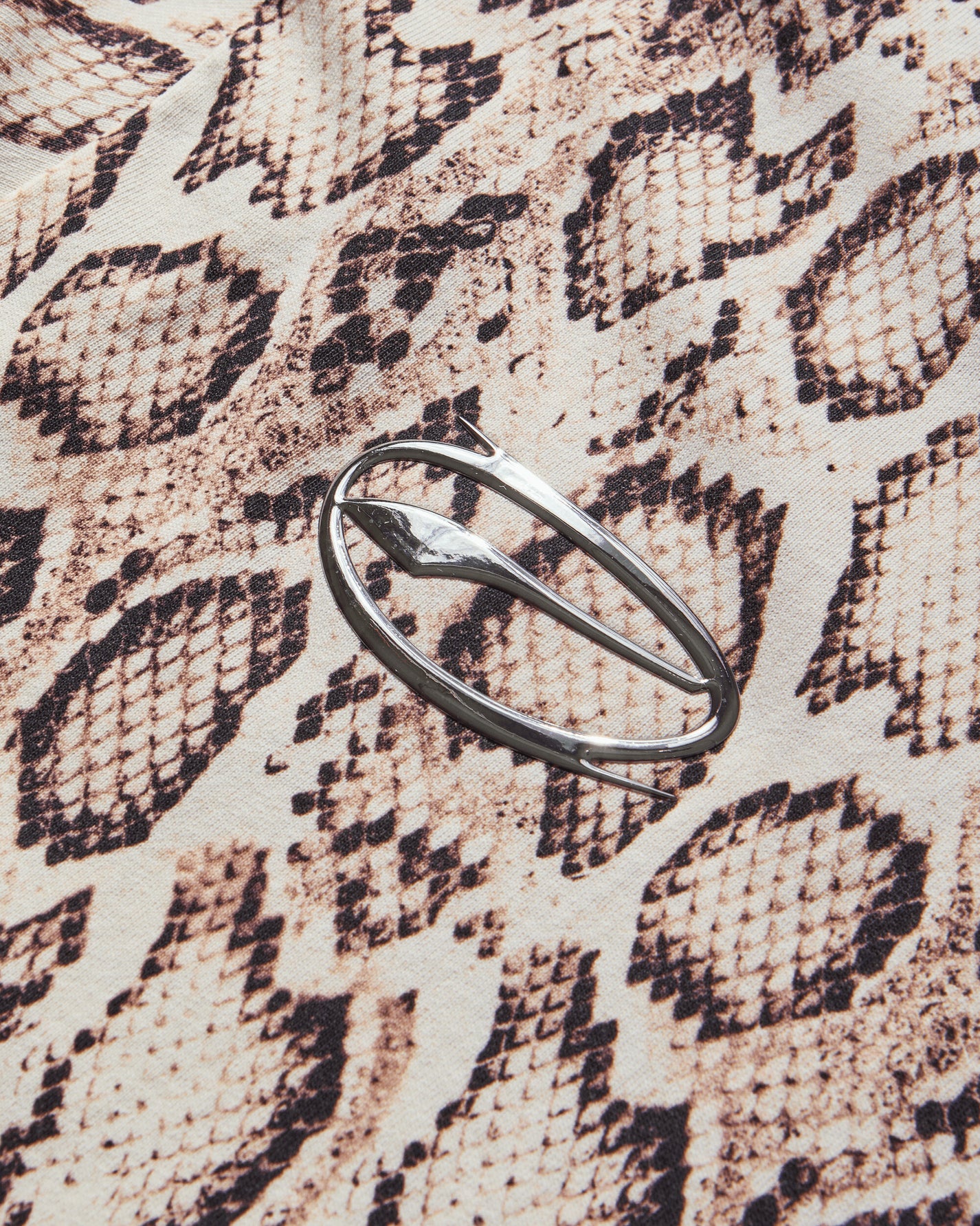 Puma Puma X A$Ap Rocky Snakeskin Tee Frosted Ivory/Aop T-Shirts Shortsleeve 635239-36