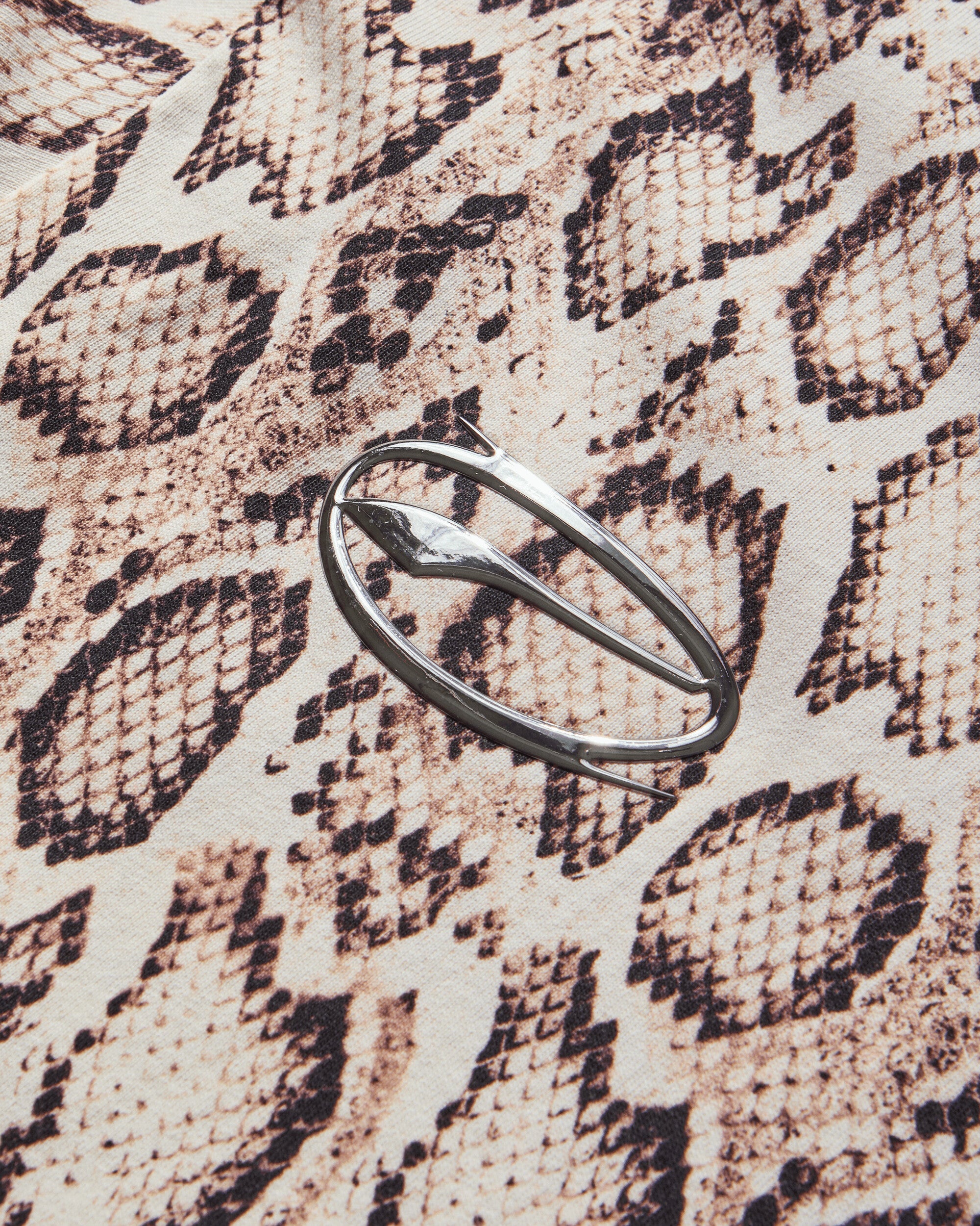 Puma Puma X A$Ap Rocky Snakeskin Tee Frosted Ivory/Aop T-Shirts Shortsleeve 635239-36