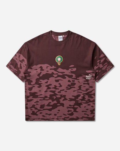 Puma Puma X Frmf X Salehe Bembury King Shortsleeve Chocolate Brown T-Shirts Shortsleeve 635132-13