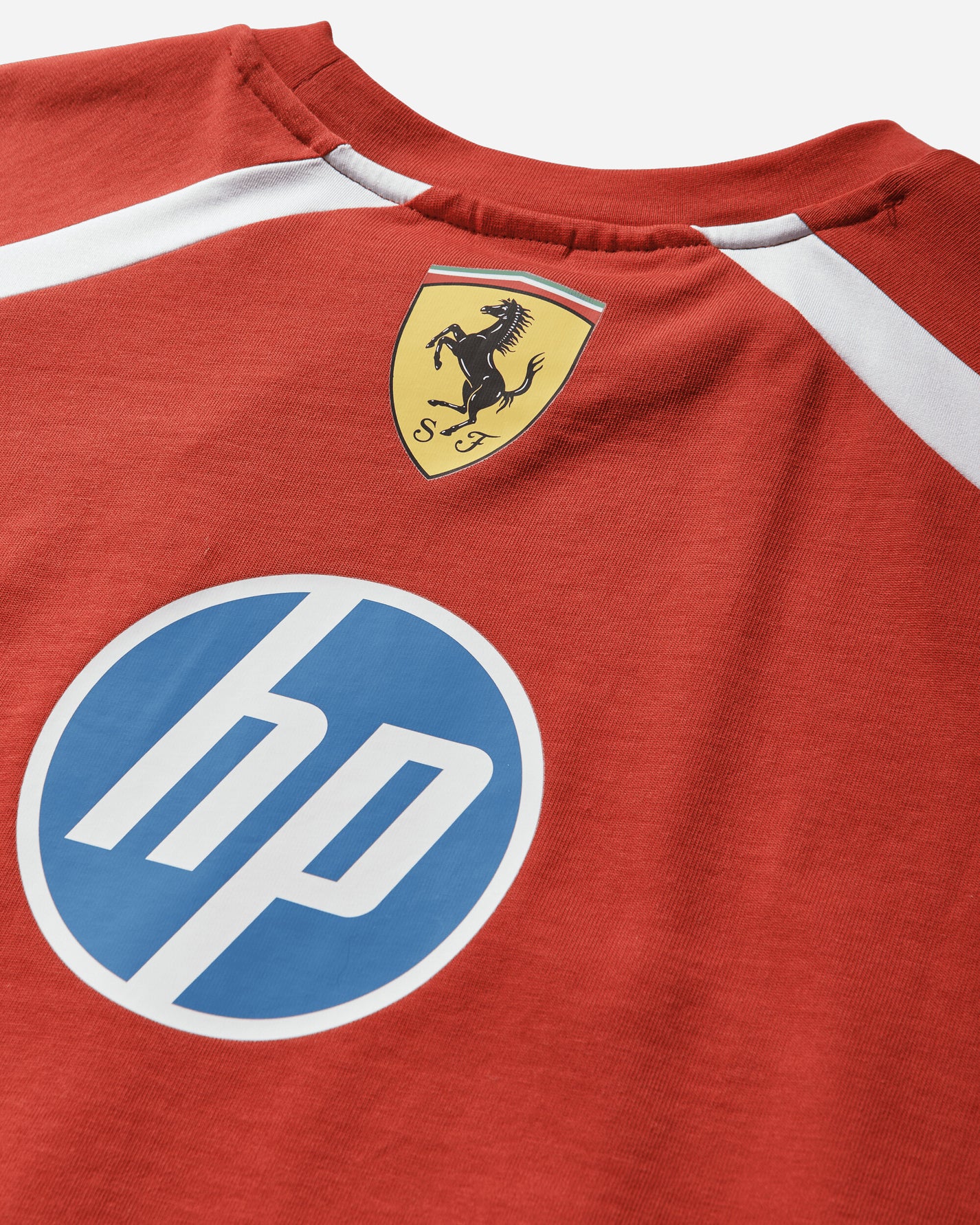 Puma Sf Replica Drivers Auth Shortsleeve Red/Clc T-Shirts Shortsleeve 713827-16