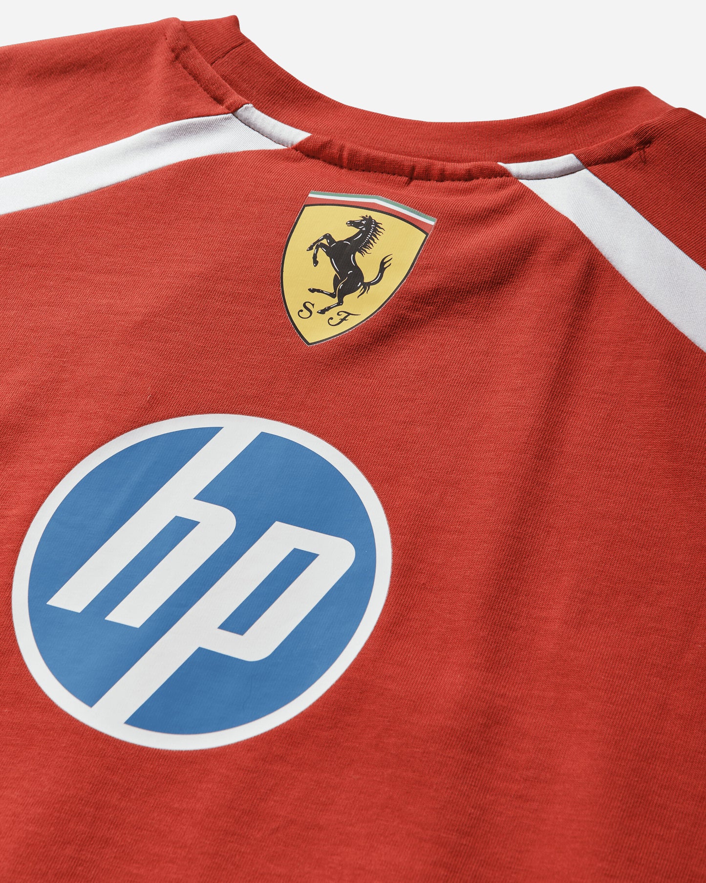 Puma Sf Replica Drivers Auth Shortsleeve Red/Clc T-Shirts Shortsleeve 713827-16