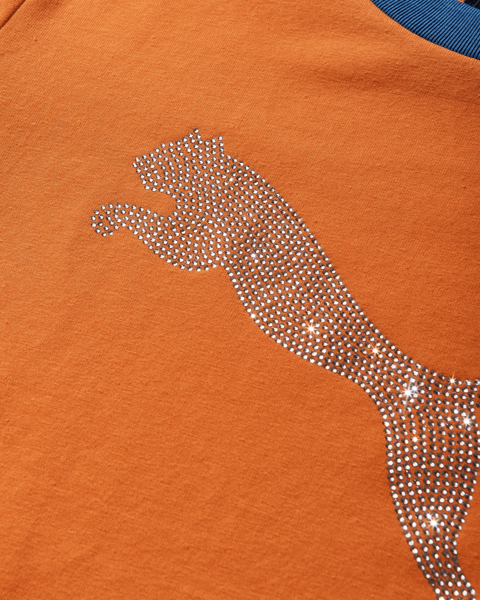 Puma Wmns Puma X Fenty T7 Slim Tee Rickie Orange T-Shirts Shortsleeve 636184-45