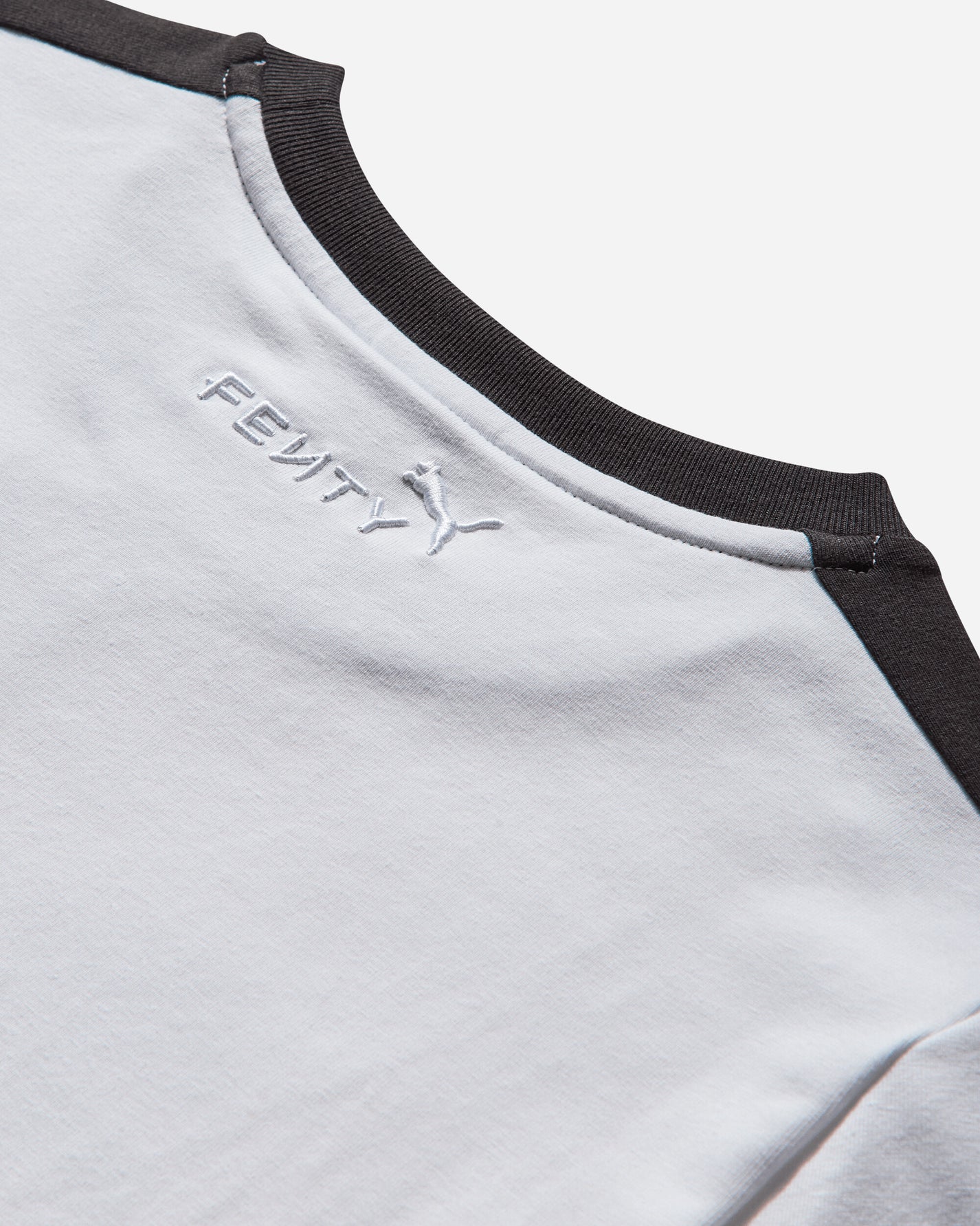 Puma Wmns Puma X Fenty T7 Slim Tee Puma White T-Shirts Shortsleeve 636184-02