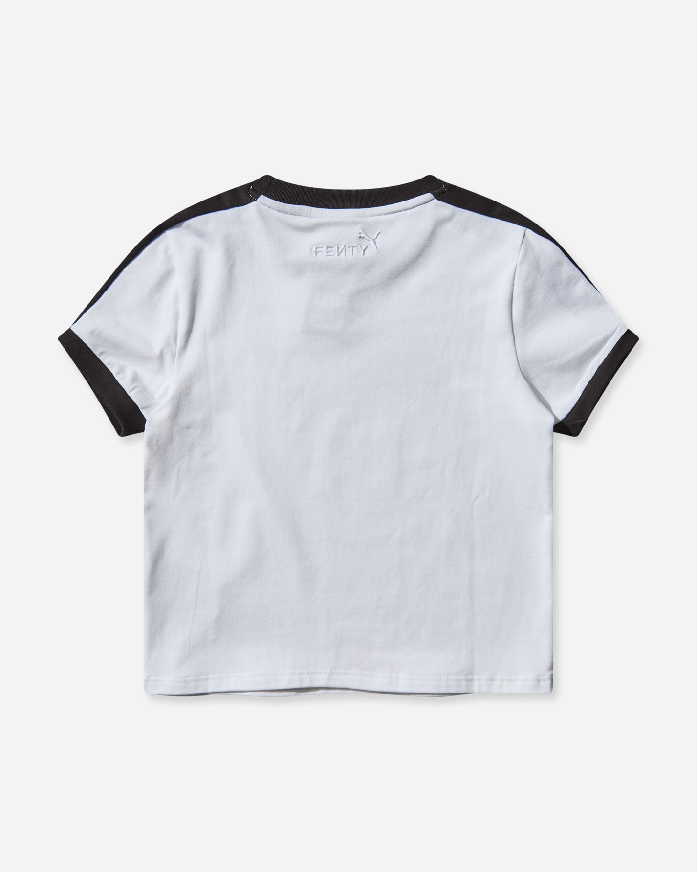 Puma Wmns Puma X Fenty T7 Slim Tee Puma White T-Shirts Shortsleeve 636184-02