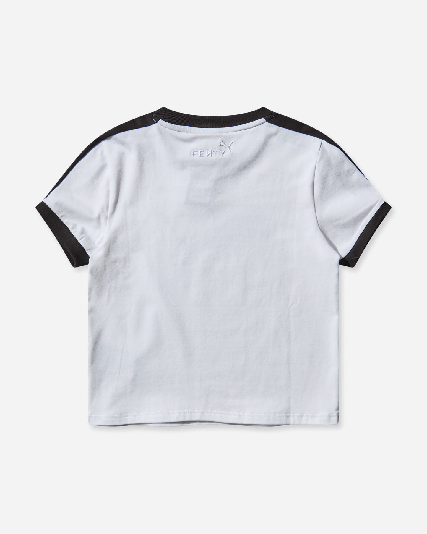 Puma Wmns Puma X Fenty T7 Slim Tee Puma White T-Shirts Shortsleeve 636184-02