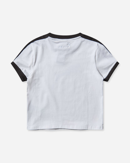Puma Wmns Puma X Fenty T7 Slim Tee Puma White T-Shirts Shortsleeve 636184-02