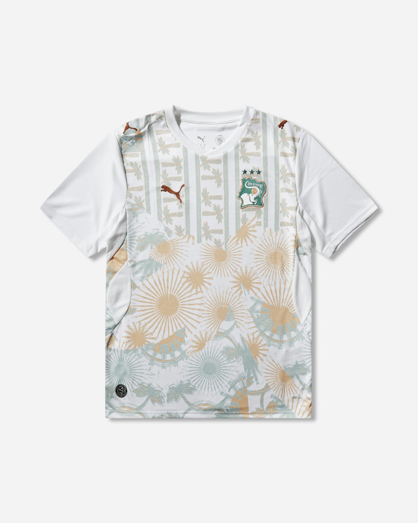 Puma Fif Away Jersey Replica White/Warm Chestnut Knitwears Sweaters 783188-02