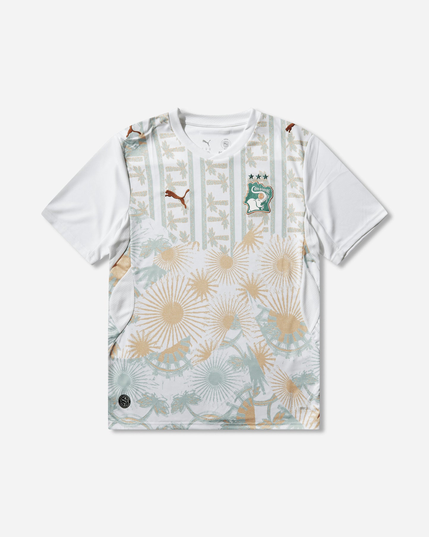 Puma Fif Away Jersey Replica White/Warm Chestnut Knitwears Sweaters 783188-02