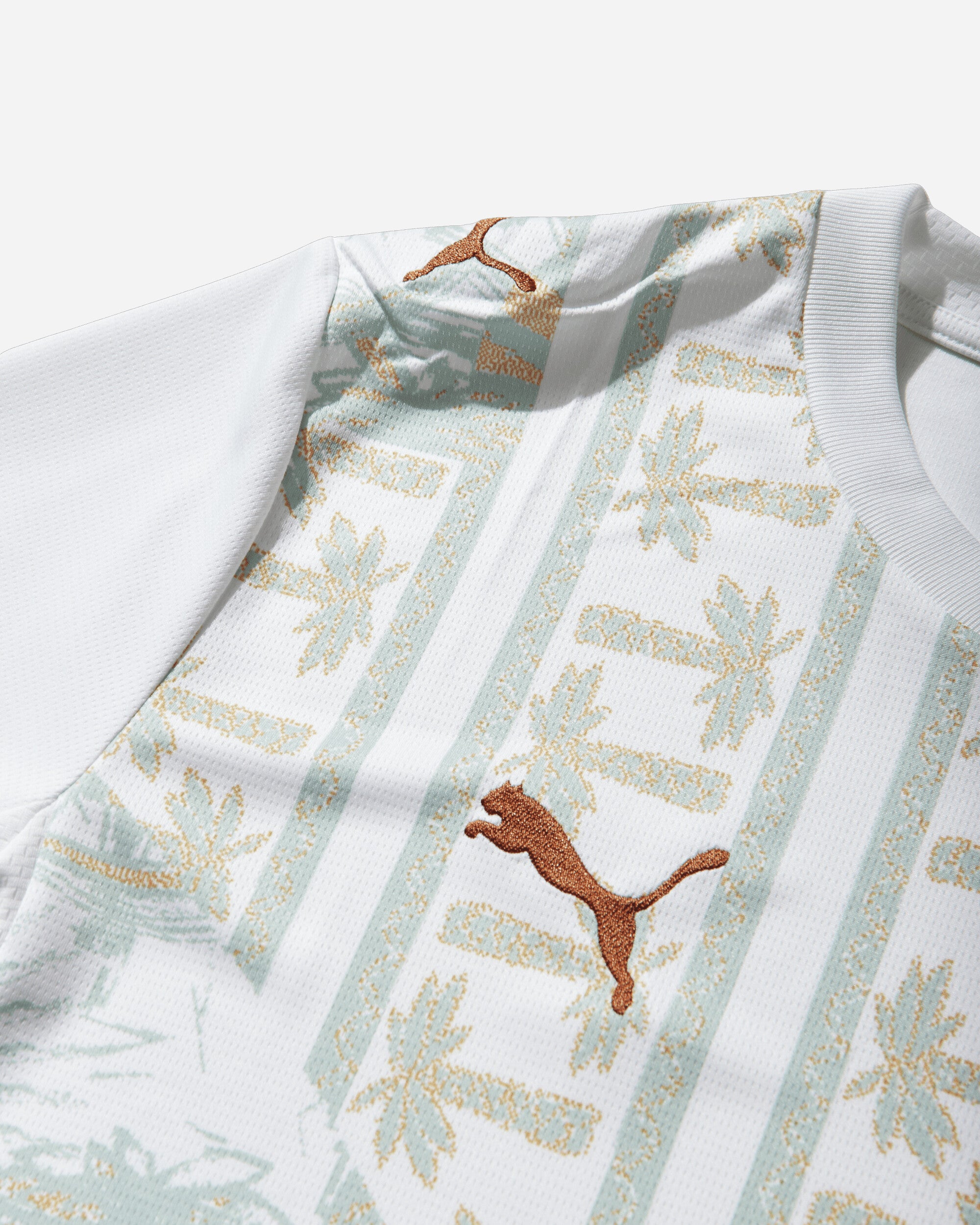 Puma Fif Away Jersey Replica White/Warm Chestnut Knitwears Sweaters 783188-02