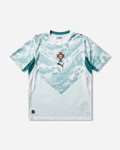Puma Fpf Away Jersey Replica White/Green Lagoon Knitwears Sweaters 783288-02