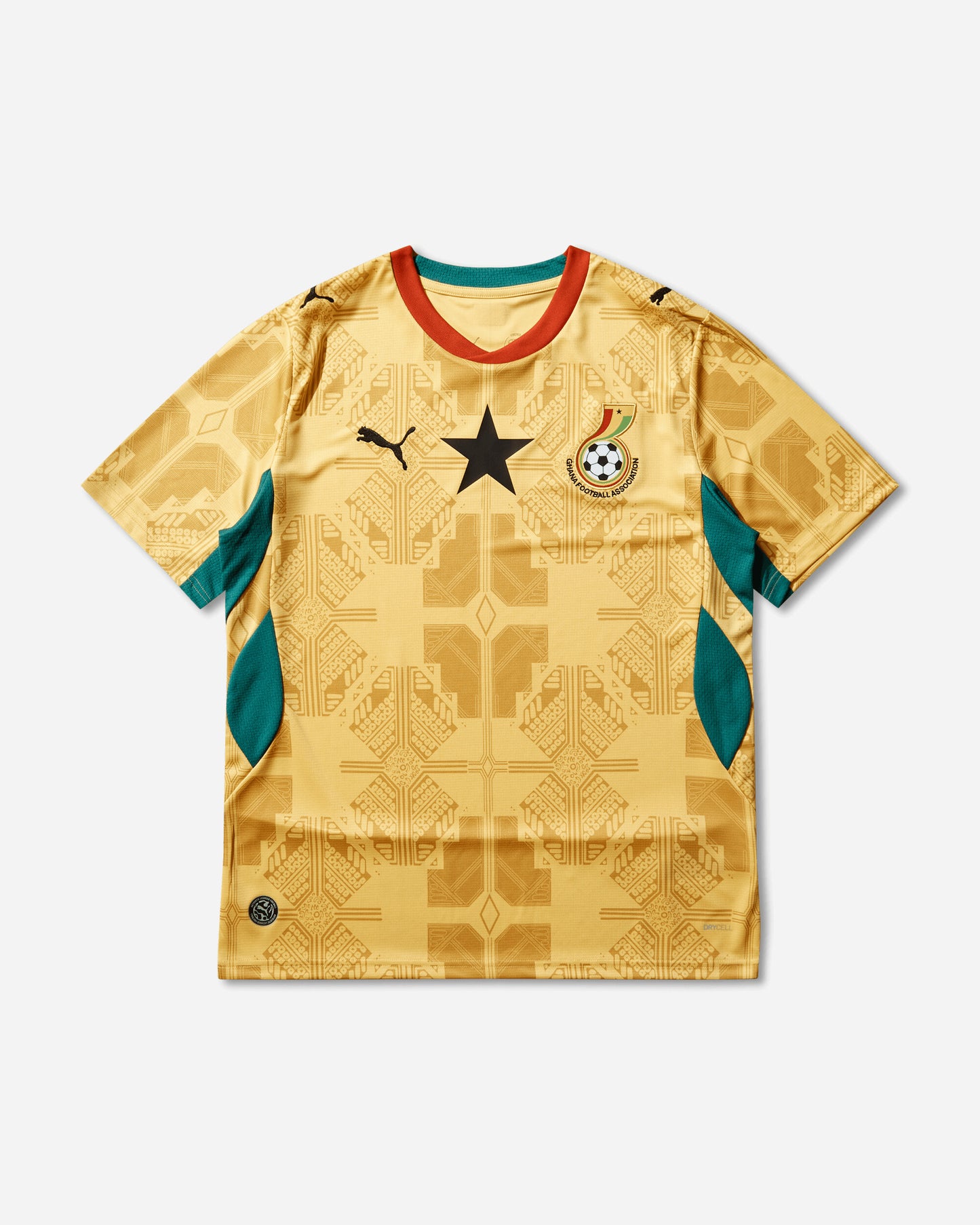 Puma Gfa Away Jersey Replica Sunny Yellow/Archive Gold Knitwears Sweaters 783425-02