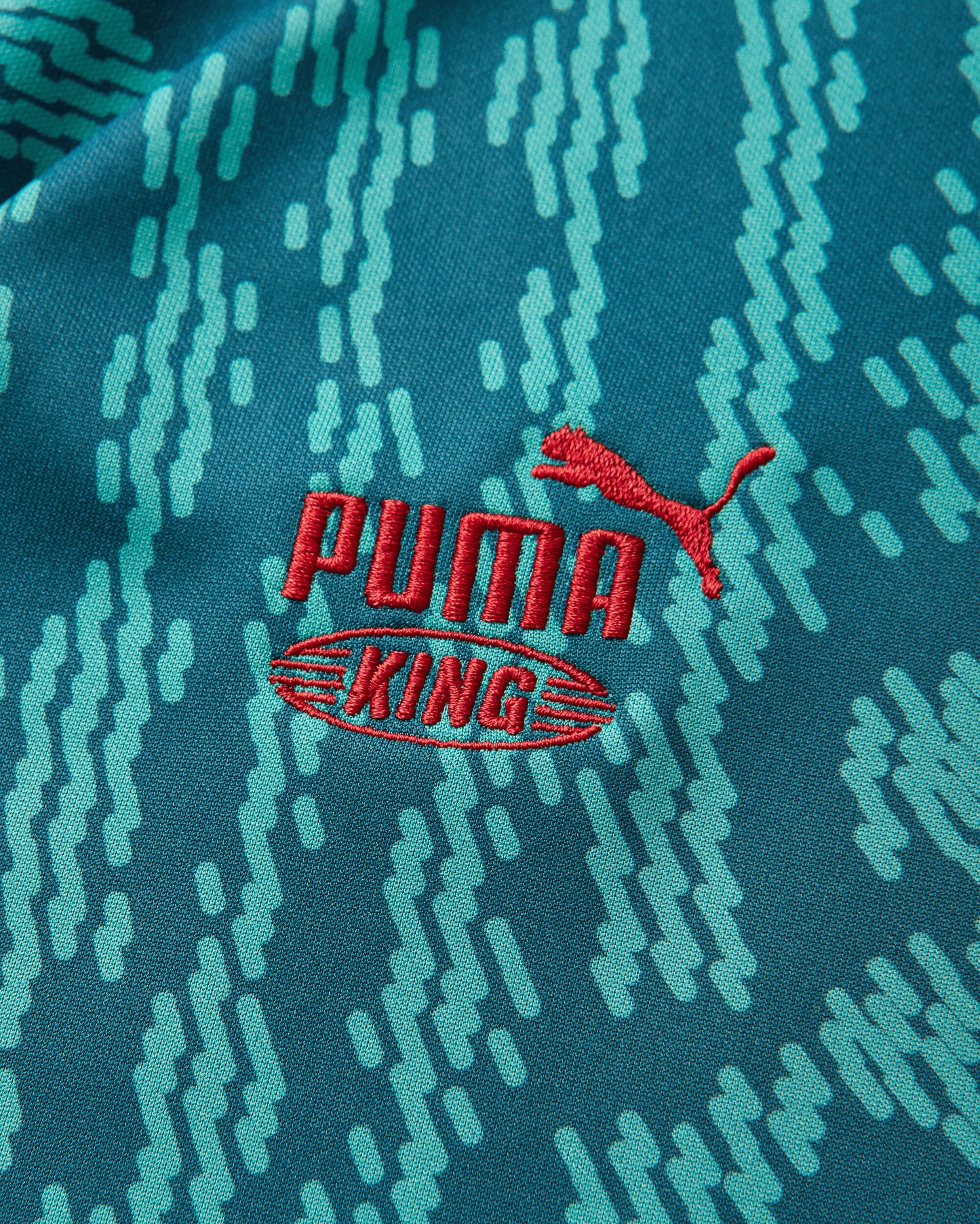 Puma Puma X Fpf X Salehe Bembury King Jersey Vibrant Green Knitwears Sweaters 635101-40
