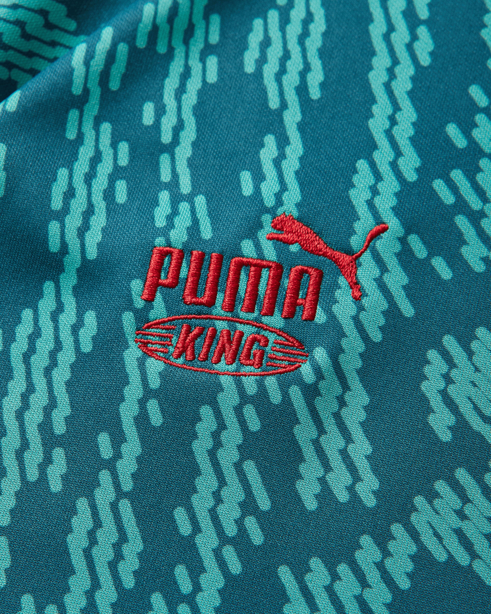 Puma Puma X Fpf X Salehe Bembury King Jersey Vibrant Green Knitwears Sweaters 635101-40