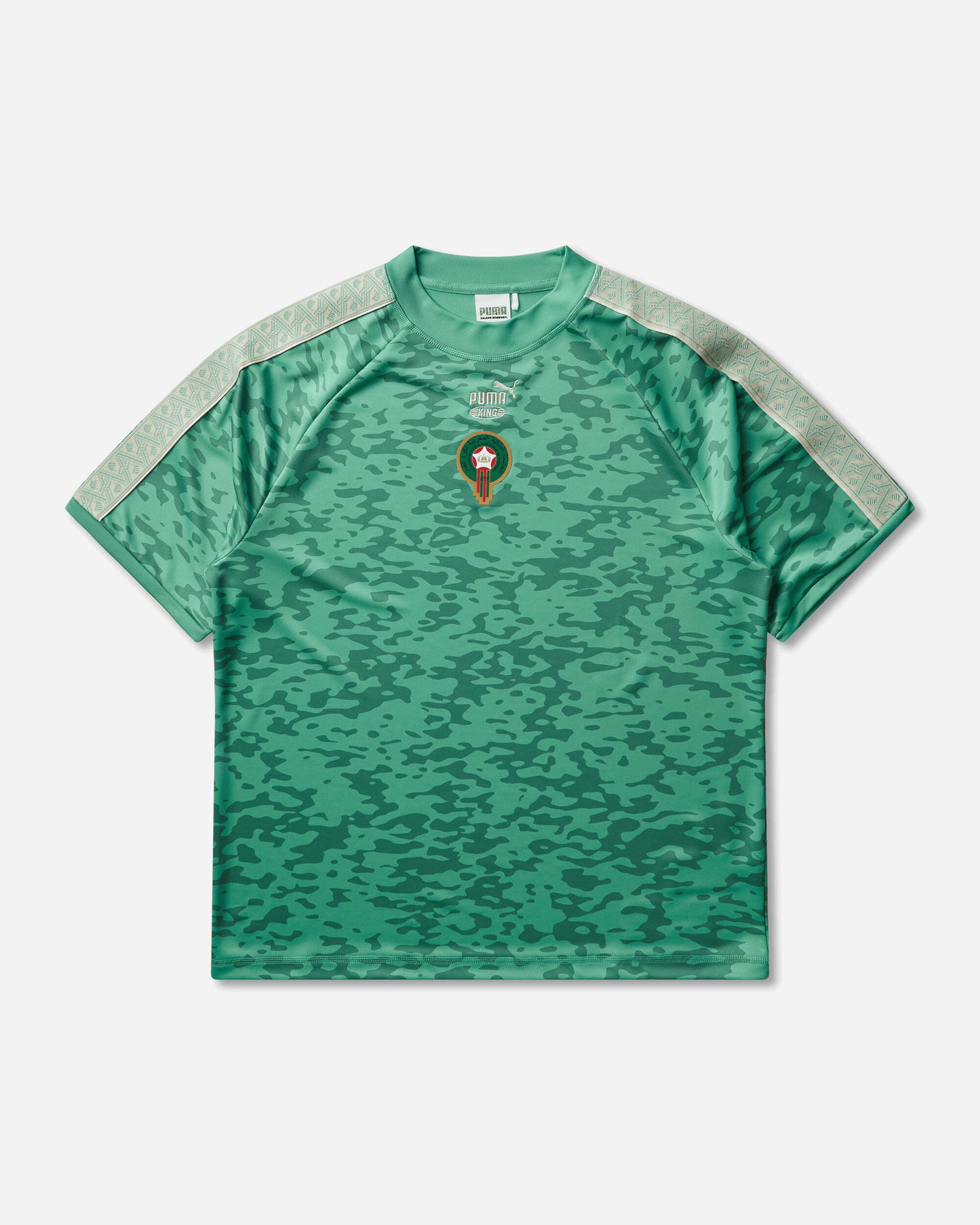 Puma Puma X Frmf X Salehe Bembury King Jersey Jade Frost Knitwears Sweaters 635131-56