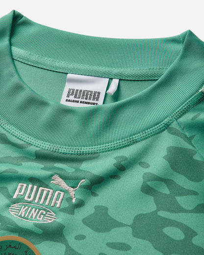 Puma Puma X Frmf X Salehe Bembury King Jersey Jade Frost Knitwears Sweaters 635131-56