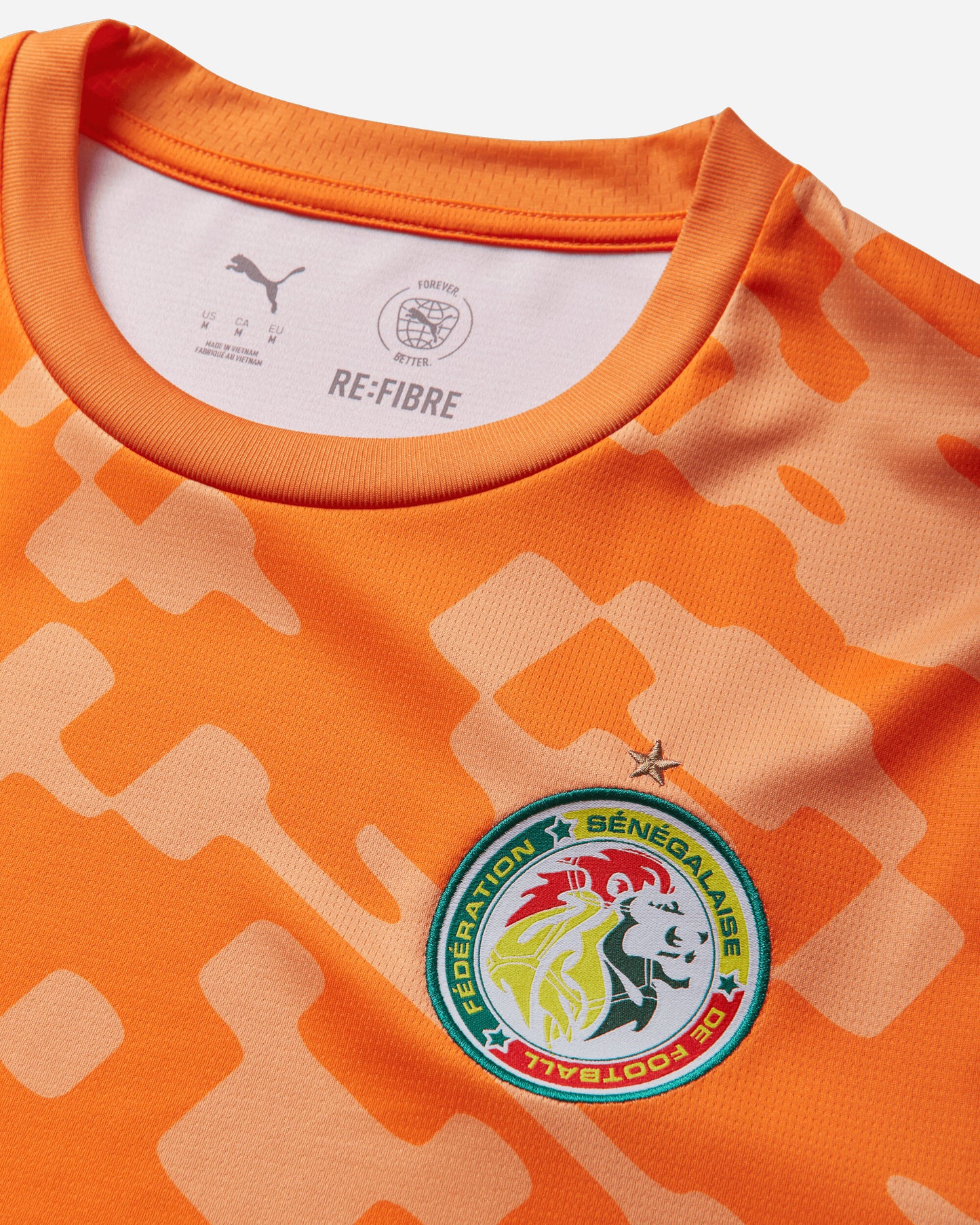 Puma Puma X Fsf X Salehe Bembury Replica Match Jersey Sb Gk Vermillion/Orange Glo Knitwears Sweaters 787109-87