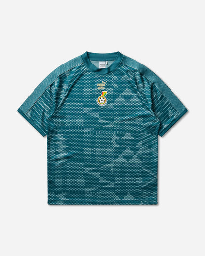 Puma Puma X Gfa X Salehe Bembury King Jersey Emerald Ice Knitwears Sweaters 635119-41