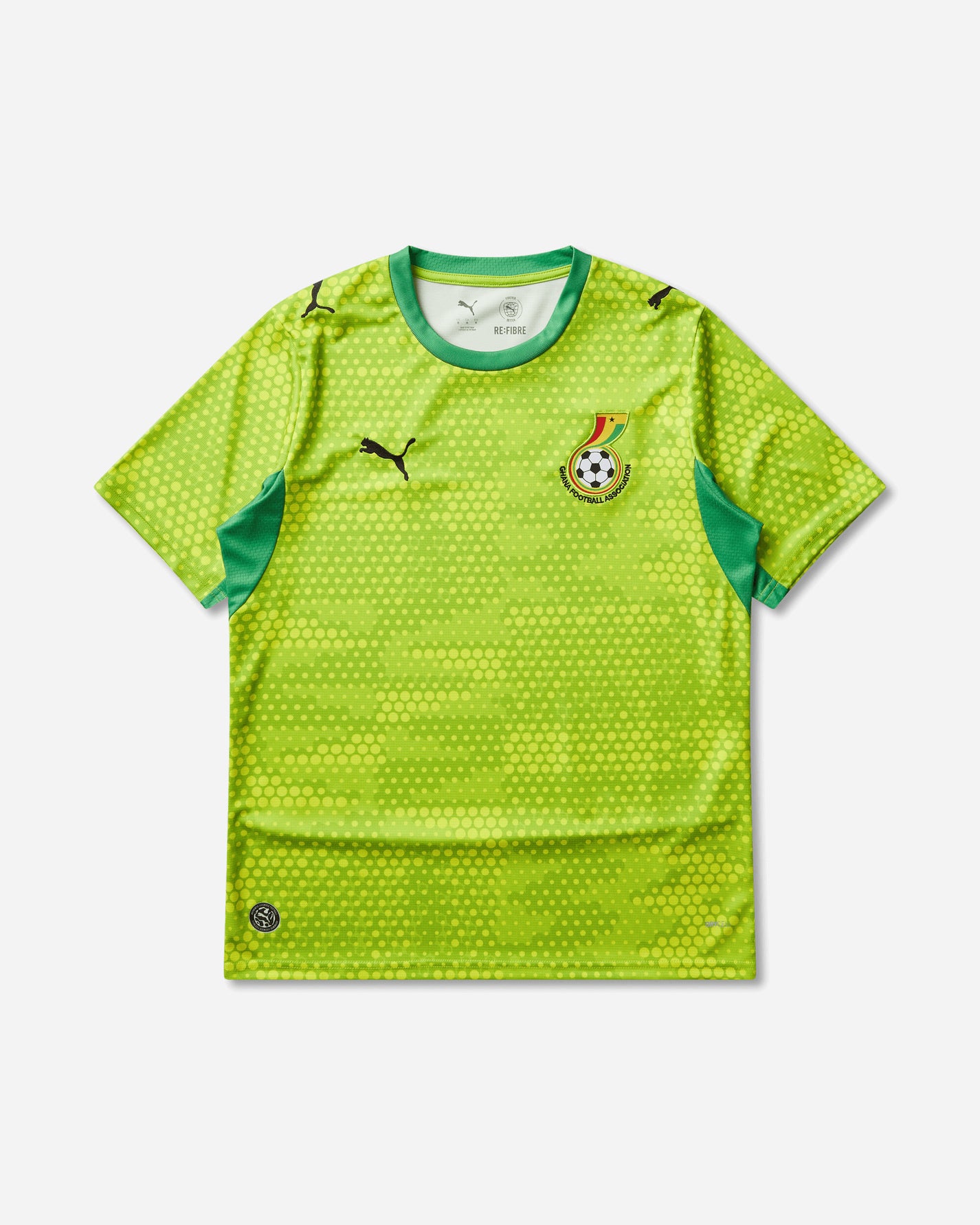Puma Puma X Gfa X Salehe Bembury Replica Match Jersey Sb Gk Lime Smash/Green Fruit Knitwears Sweaters 787099-88