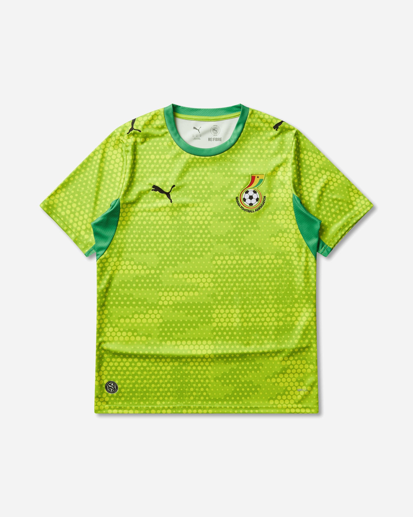 Puma Puma X Gfa X Salehe Bembury Replica Match Jersey Sb Gk Lime Smash/Green Fruit Knitwears Sweaters 787099-88