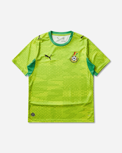 Puma Puma X Gfa X Salehe Bembury Replica Match Jersey Sb Gk Lime Smash/Green Fruit Knitwears Sweaters 787099-88