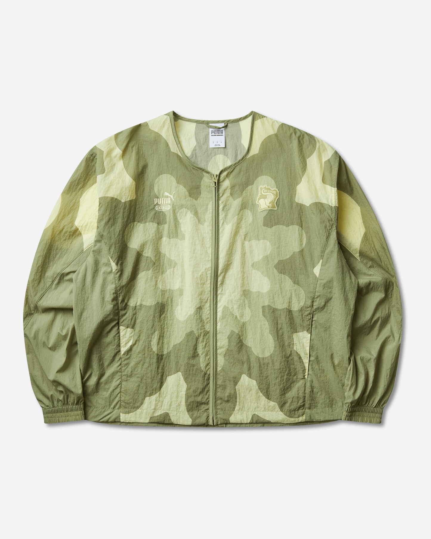 Puma Puma X Fif X Salehe Bembury King Track Jacket Calming Green Sweatshirts Track Tops 635123-25